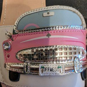 Kate Spade Pink Cadillac Isla slide sandals size 8.5